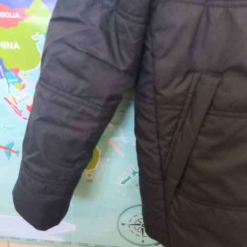 Puma kids jacket used, black, size 140 cm