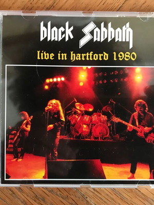 Black Sabbath Live in Hartford 1980 CD καινούργιο, metal