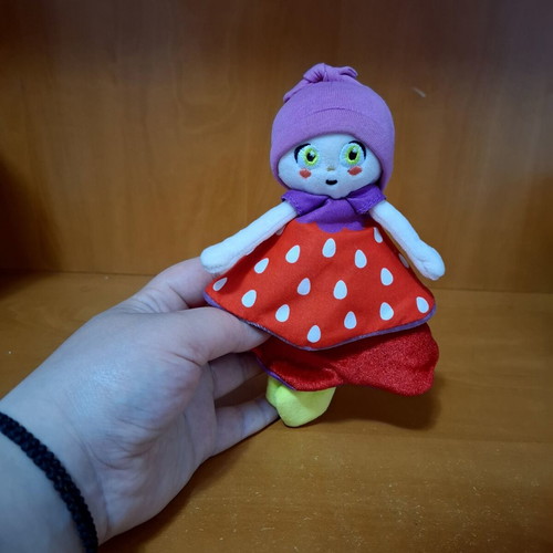 Bebe Hape Flowerini cloth doll like new with rattle