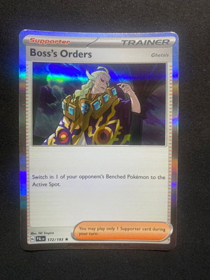 Boss's Orders Pokemon Paldea Evolved κάρτα σαν καινούργιο