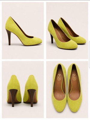 Ash high heels like new, suede green pumps size 40