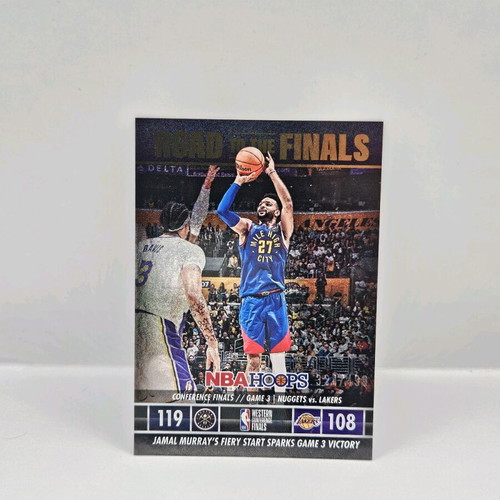 Panini Hoops Jamal Murray Road To Finals card like new