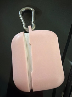 Headphone case used, pink