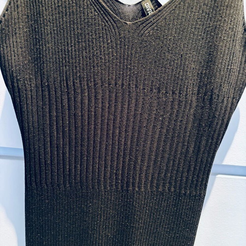 Midi knitted dress H&M like new, black, size M