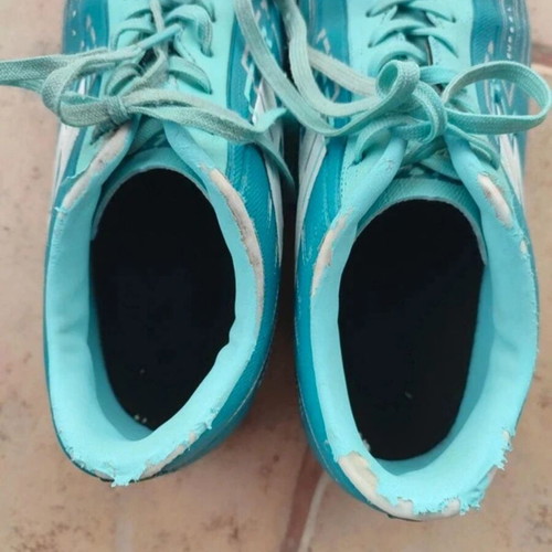 Lotto Superleggera football shoes size 37, turquoise