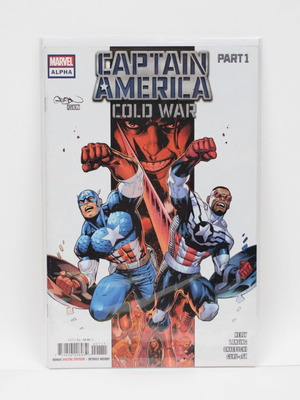 Captain America: Cold War Alpha #1 comic book used, Marvel Comics 2023