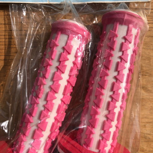 Huffy pink grips for BMX bike new