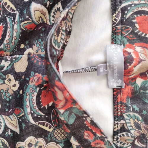 Guy Laroche leggings 9-10 years with zipper like new
