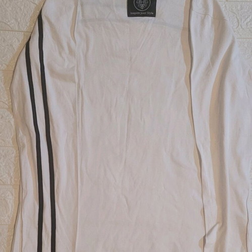 Martini XL white long-sleeve shirt like new, cotton blend