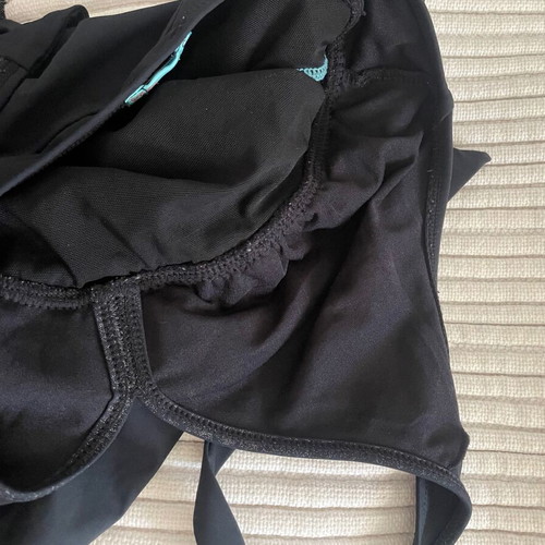 Love Your Assets by Sara Blakely swimsuit dress black small like new