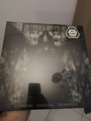 Dimmu Borgir Enthrone Darkness Triumphant βινύλιο LP άλμπουμ σφραγισμένο