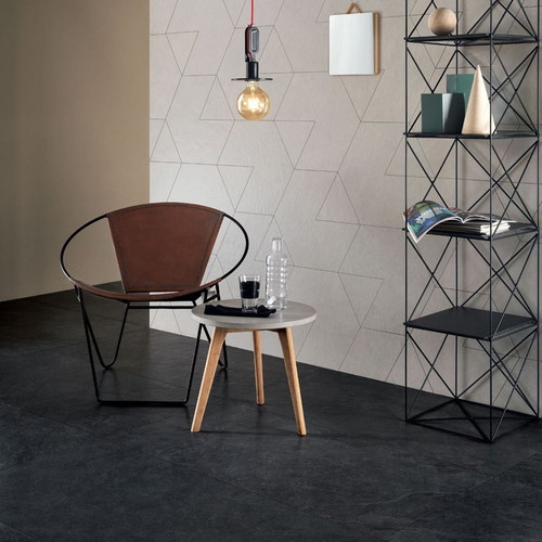 LEA Waterfall Dark Flow 60x120cm floor tiles new, 8m²