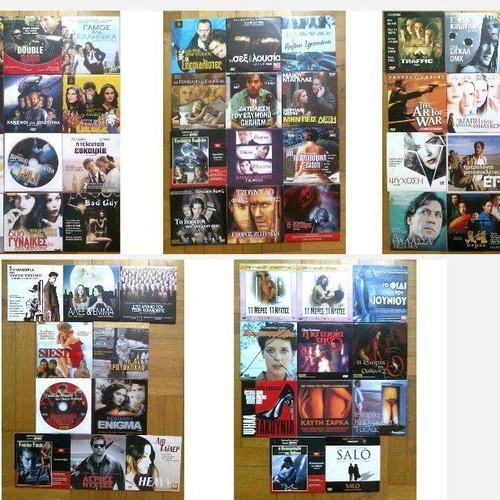 DVD movies used with subtitles, pack of 350+