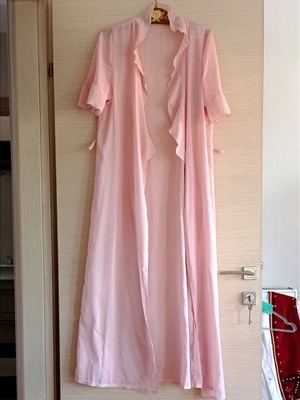 Αέρινη ροζ ρόμπα Nota μεταχειρισμένη, μέγεθος L