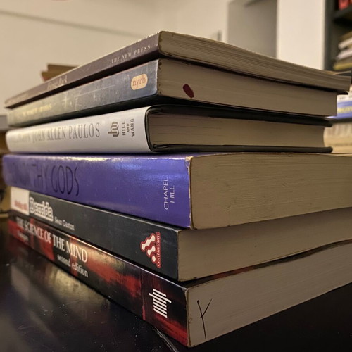 Pack of 4 foreign language academic books used, philosophy and sociology