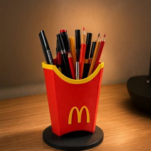 McDonald organizer pen holder pencil, like new