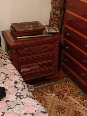 Night stands used, set of 2 pieces