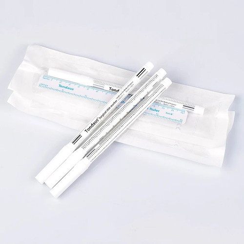 Surgical Skin Marker new with white ink and measuring ruler