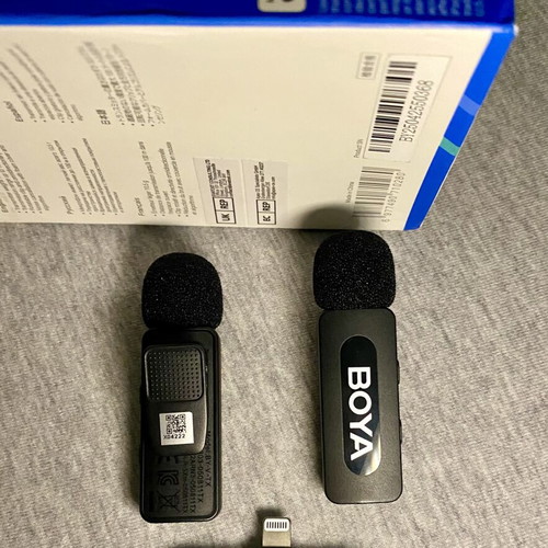Boya BY-V2 Lightning microphone like new