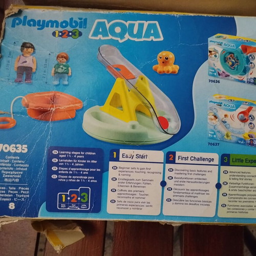 Playmobil water toy like new for ages 1.5-4