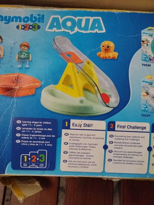 Playmobil water toy like new for ages 1.5-4