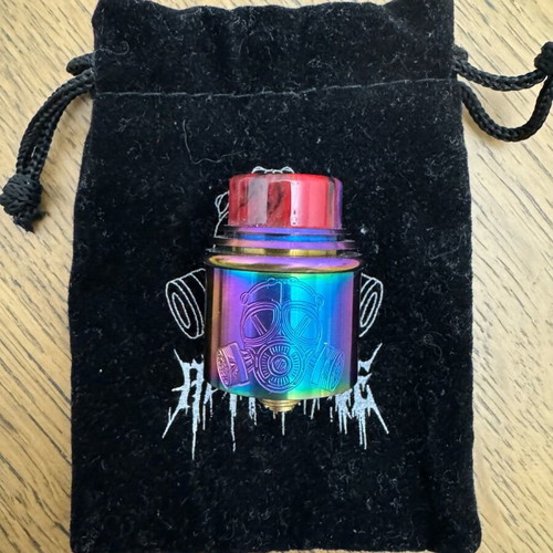 Armageddon MFG Apocalypse Gen 2 RDA like new, heat treated color