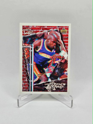 Upper Deck Chris Webber Playground Legends card