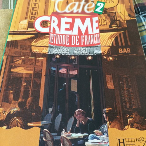 Café Crème 2 – Méthode de Français Student’s Book used, level A2–B1