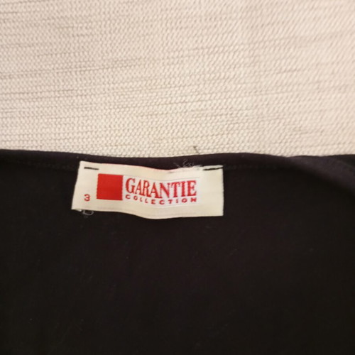 Garantie black women's short-sleeve blouse used, size M