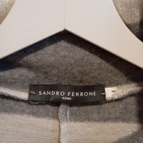 Sandro Ferrone handmade wool women's sweater with glitter like new