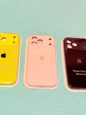 Θήκες Iphone 17 Pro Max καινούργιες με λογότυπο Apple και προστασία κάμερας