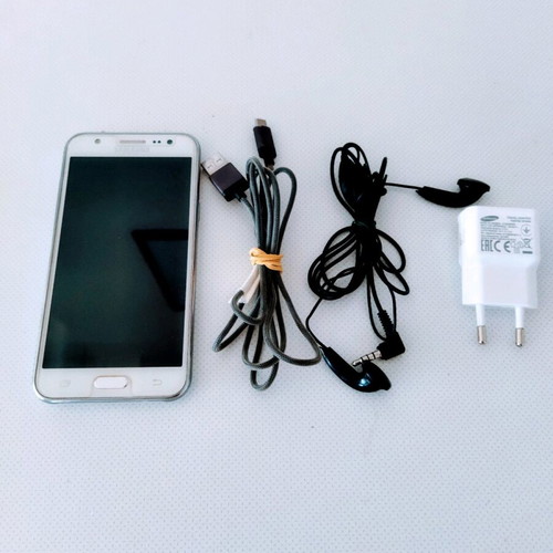 Samsung Galaxy J500 FN μεταχειρισμένο, Android 5.1, κάμερα 13 MP, άσπρο