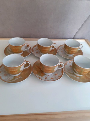 Coffee cup set like new