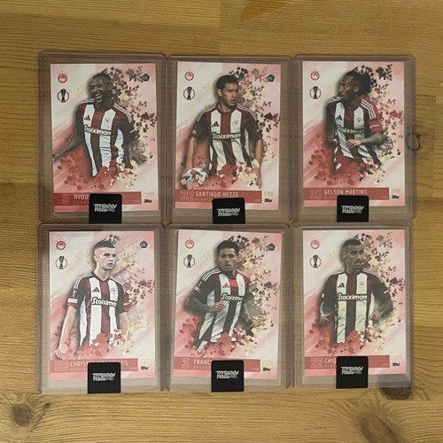 2024-25 Topps Total Football Olympiakos full set 6 cards new