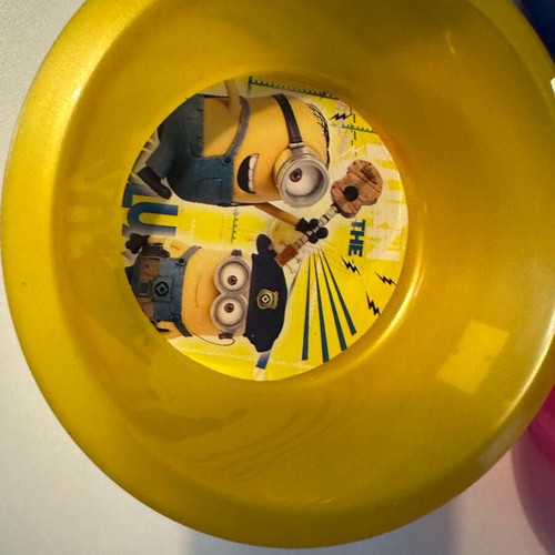 Children's bowls with heroes new, plastic
