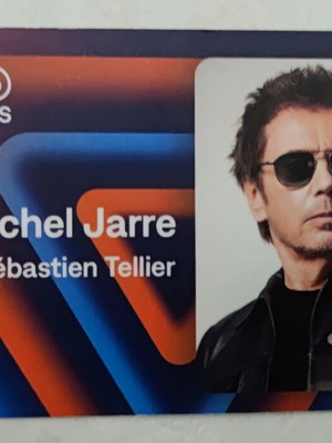 Jean-Michel Jarre Hard Copy Collectible Ticket Release Festival 22/06/26