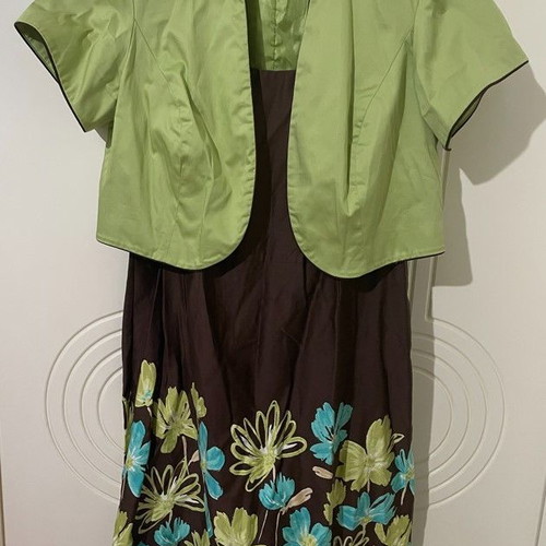 dress with cardigan Studio T.