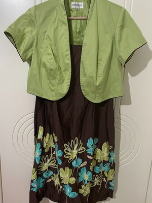 dress with cardigan Studio T.