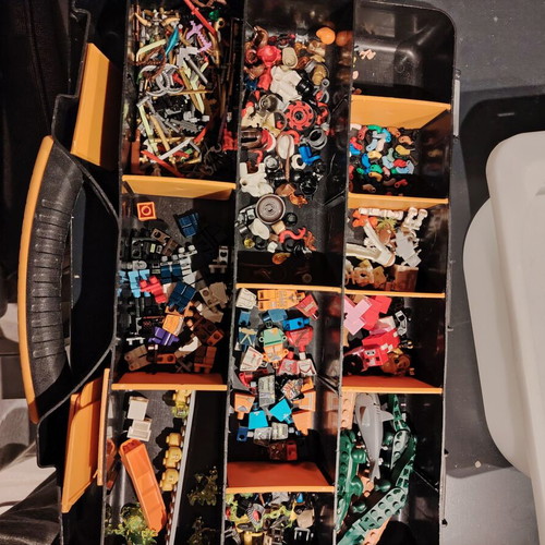 Lego Ninjago, Movie, City used, 20kg set with figures