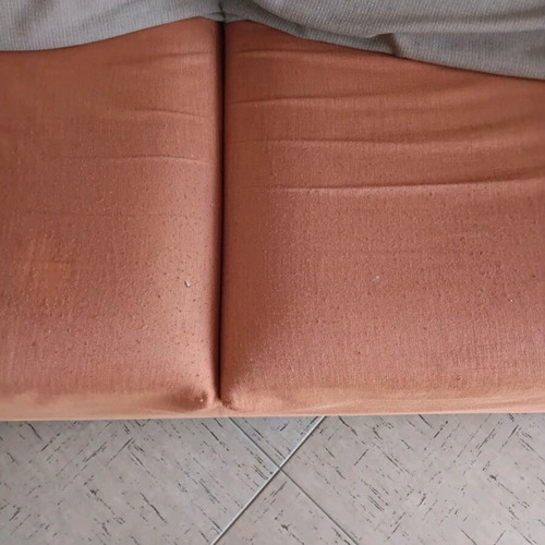 Living room set with 3-seat and 2-seat sofa used with throws