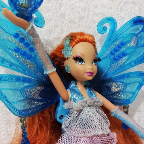Winx Club Pixie Flight Bloom doll Mattel 2007 like new, vintage collectible