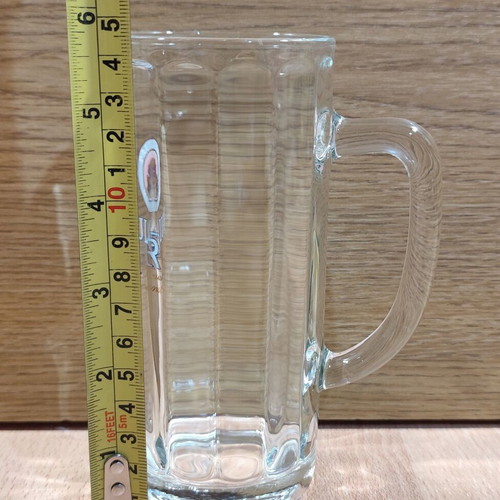 Paulaner beer set of two promotional glass mugs 250ml like new