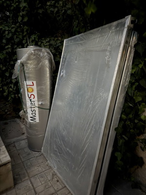 Master Sol Solar Water Heater 300 Liters, 5m² Panels New
