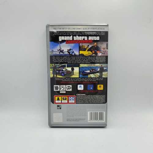 Grand Theft Auto Liberty City Stories παιχνίδι PSP σαν καινούργιο με manual και χάρτη