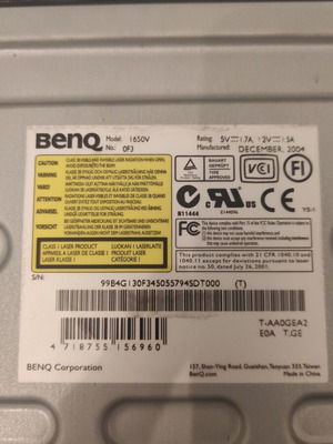 DVD ROM 16x BenQ used