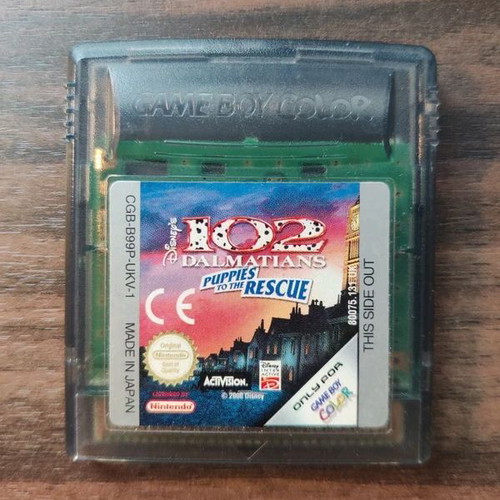 102 Dalmatians Puppies to the Rescue Game Boy Color cartridge like new