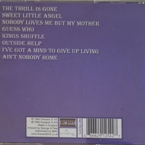 B.B. King King of the Blues CD like new, 1999 collection