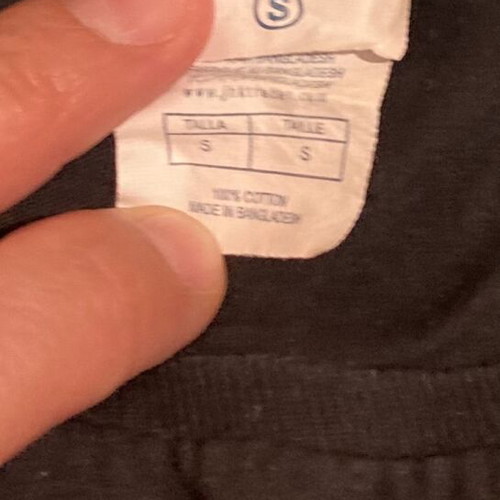 Adidas kids shirt used, size 146-152 cm, black and white