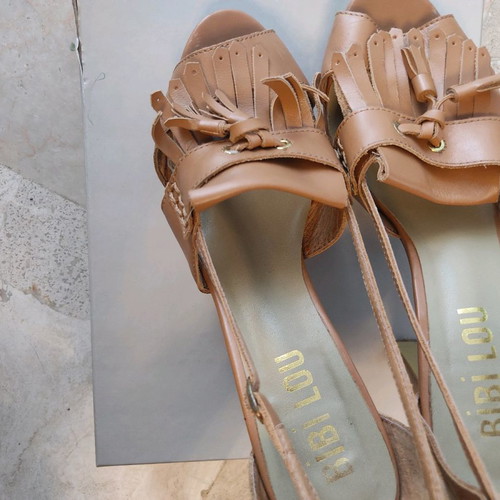 Bibi Lou leather sandals used No.40 brown