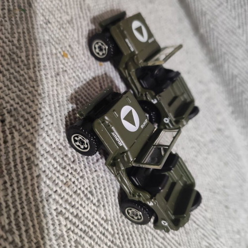 Matchbox toy cars set of 2 used, Jeep Willys